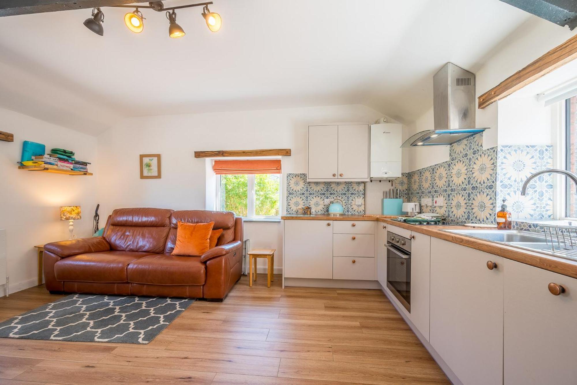 Polrunny Farm Seaberry Cottage With A Sea View And Log Burner Boscastle Exteriör bild